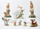 EIGHT BOEHM PORCELAIN MODELS O