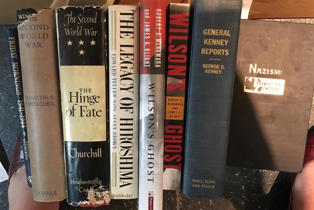 EIGHT BOOKS OF WORLD WAR II HISTORY