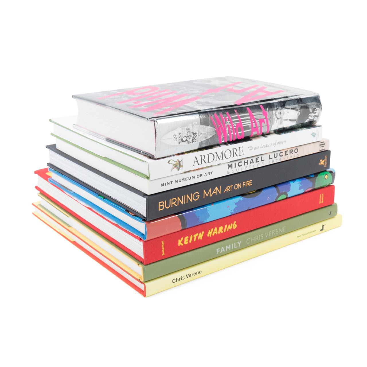 EIGHT BOOKS ON ARTISTS, ART, AND
