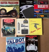 EIGHT BOOKS ON EUROPEAN MARQUE