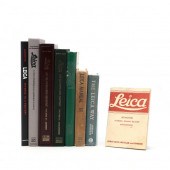 EIGHT BOOKS ON LEICA CAMERA HI