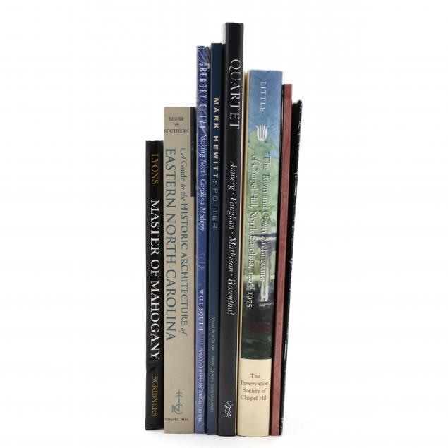 EIGHT BOOKS VARIOUSLY ON NORTH