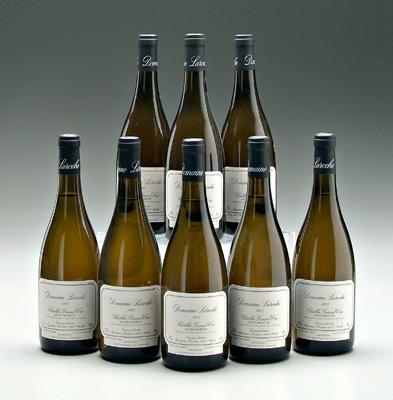 Eight bottles 1983 French white