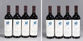 Eight bottles of Opus One red