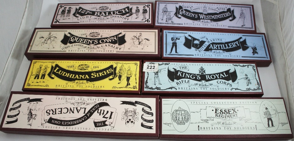 Eight Boxed Sets of Britains Toy