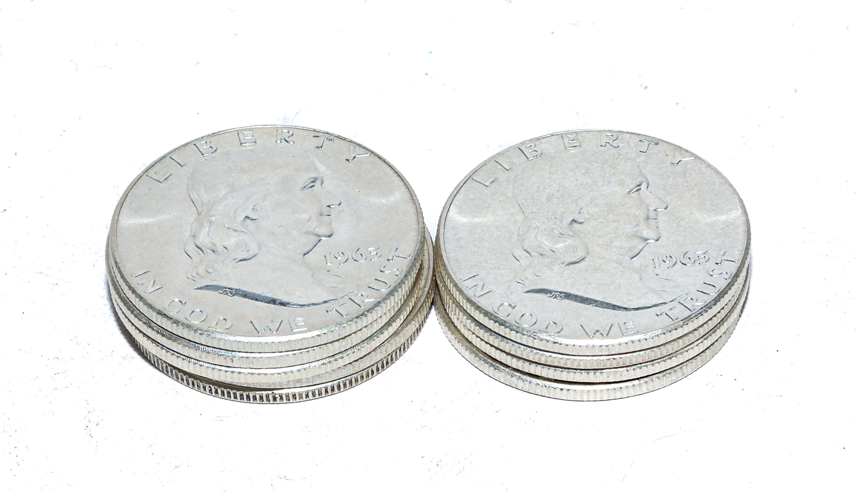 EIGHT BU 1963 FRANKLINS & 1949 AU