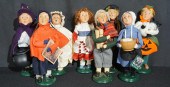 EIGHT BYERS CHOICE CHILD FIGUR