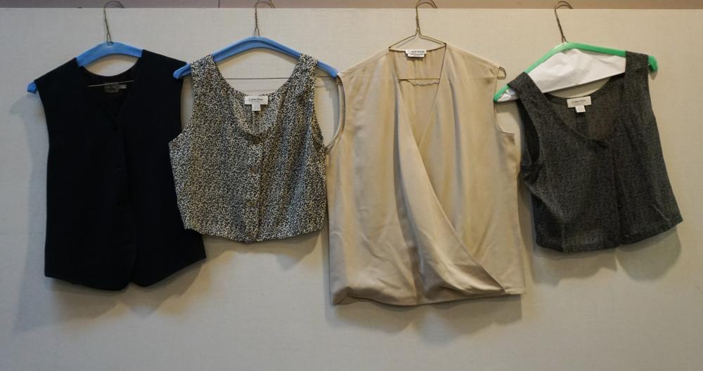EIGHT CALVIN KLEIN GARMENTS (SIZES: