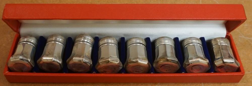 EIGHT CARTIER STERLING SILVER