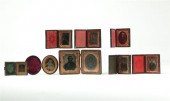 EIGHT CASED PORTRAITS DEPICTIN