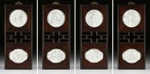 EIGHT CHINESE GRISAILLE ENAMEL
