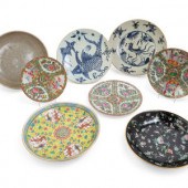 Eight Chinese Porcelain Plates