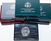 EIGHT COMMEMORATIVE CLAD HALF