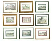 EIGHT COUNTY ATLAS PRINTS.  Ha