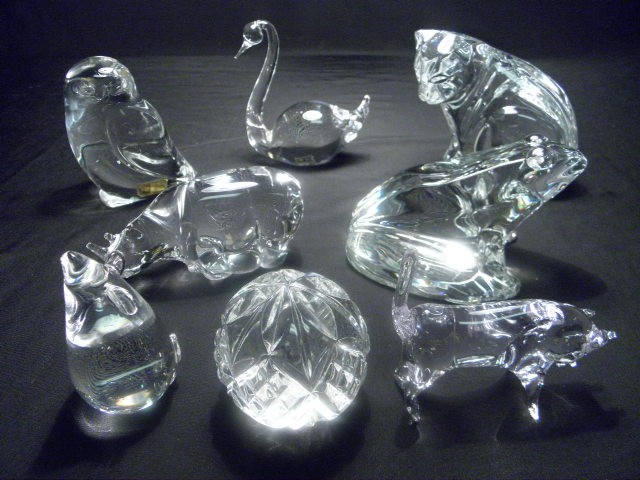 Eight crystal animal paper