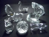 Eight crystal animal paper wei