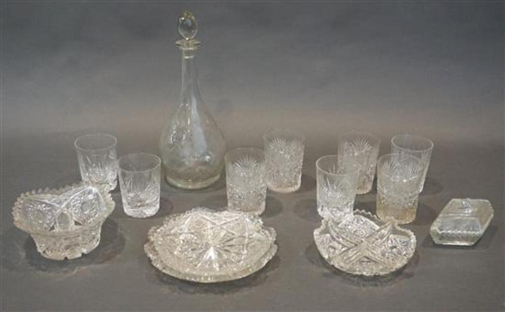 EIGHT CUT CRYSTAL OLD FASHIONS (2