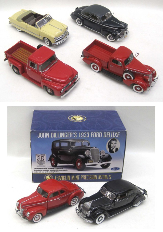 EIGHT DANBURY AND FRANKLIN MINT