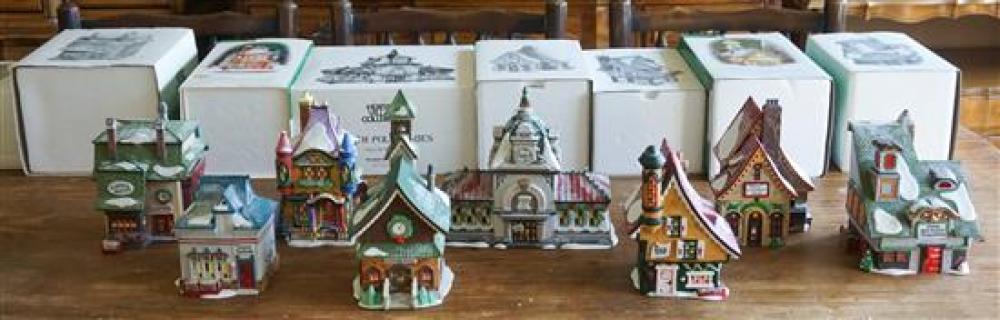 EIGHT DEPT 56 NORTH POLE SERIES