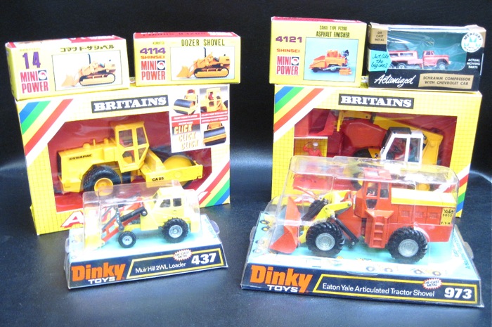 EIGHT DIECAST SCALE MODELS
