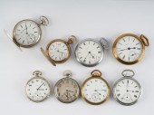 EIGHT ELGIN POCKET WATCHES1: 1