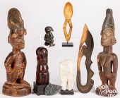 EIGHT ETHNOGRAPHIC FIGURAL TRI