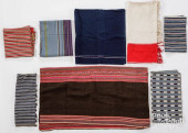 EIGHT ETHNOGRAPHIC TEXTILES<br