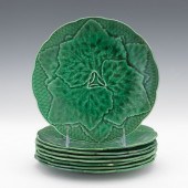  EIGHT FRANCE DE GIEN FAIENCE