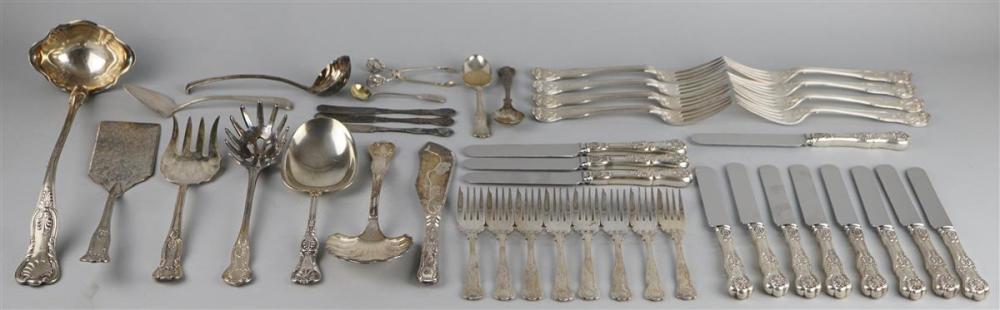 EIGHT GEORGE IV SILVER 'ENGLISH