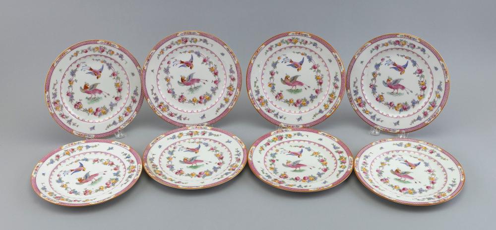 EIGHT GEORGE JONES CRESCENT WARE