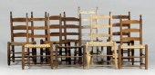 Eight Georgia slat-back side c