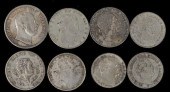 EIGHT GERMAN AND AUSTRIAN SILV