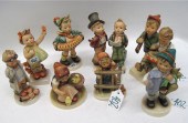 EIGHT GERMAN HUMMEL PORCELAIN