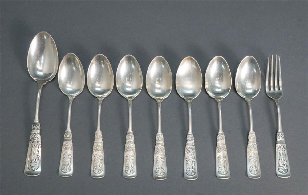 EIGHT GORHAM STERLING SILVER