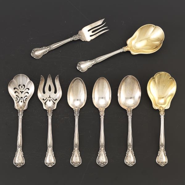 EIGHT GORHAM STERLING SILVER