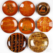 EIGHT GREG SHOONER REDWARE PLA