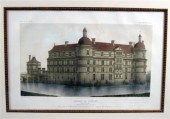 Eight hand-colored lithographs