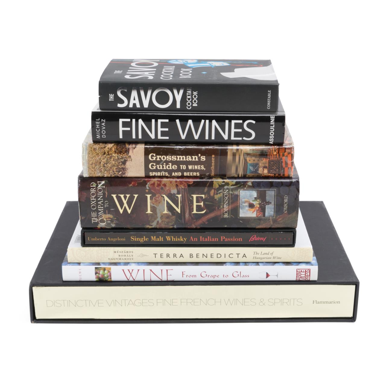 EIGHT HARDCOVER BOOKS ON