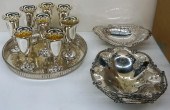 EIGHT HARTS SILVERPLATE GOBLET