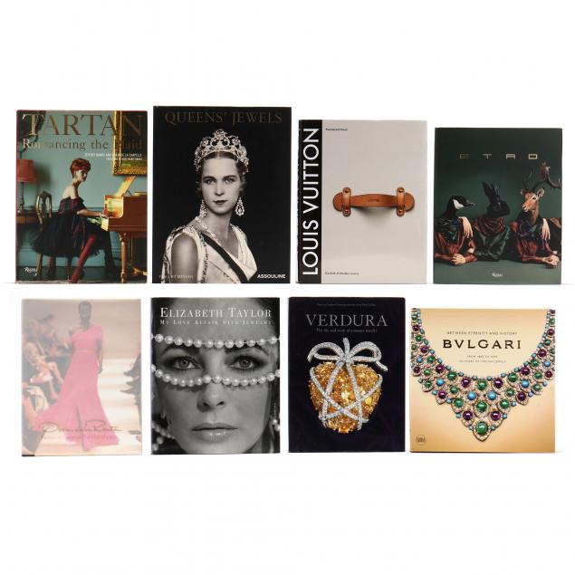 EIGHT HEAVILY ILLUSTRATED BOOKS