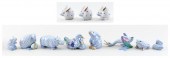 EIGHT HEREND BLUE FISHNET PORC