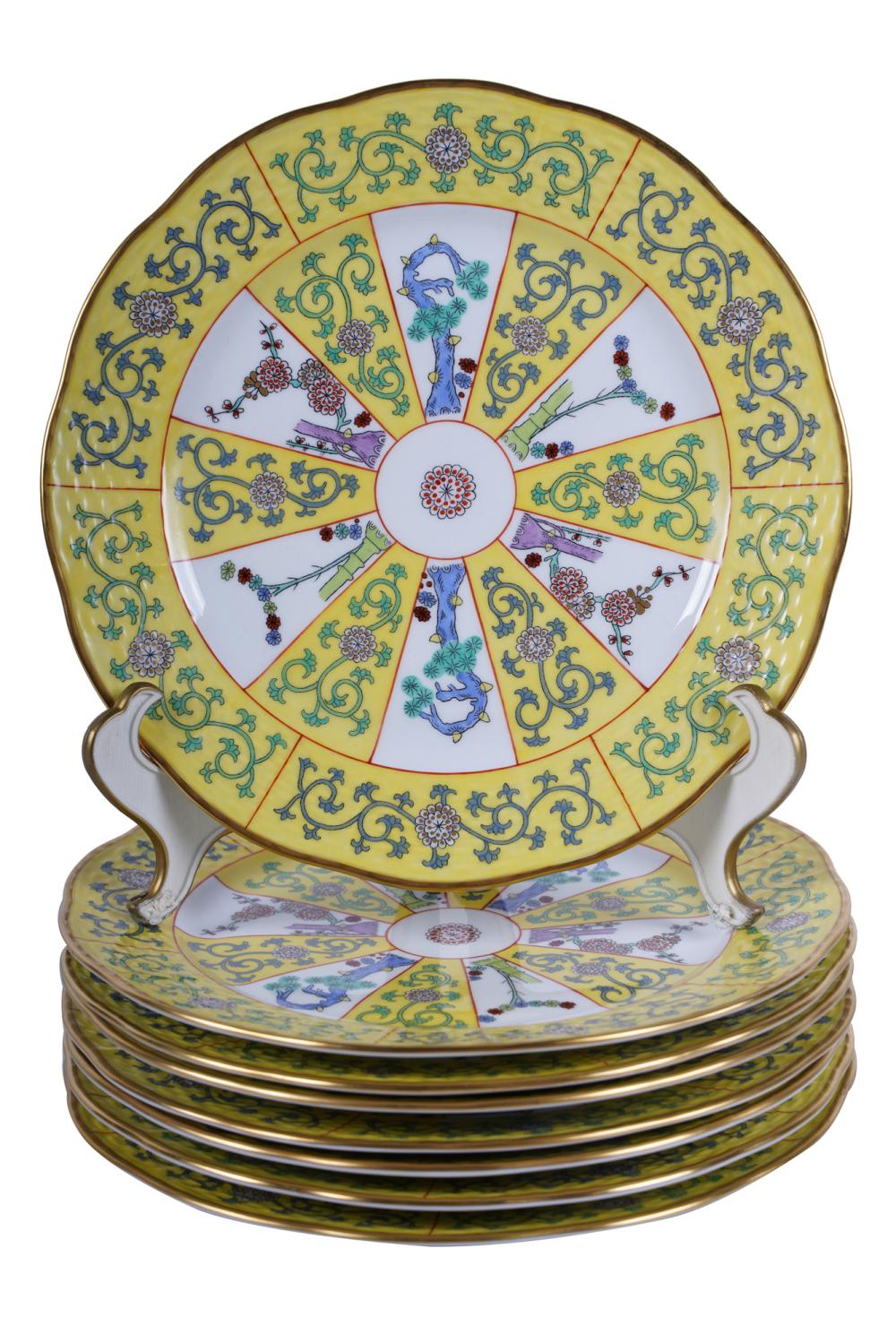 EIGHT HEREND PORCELAIN