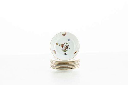 EIGHT HEREND ROTHSCHILD BIRD