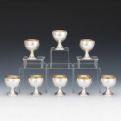 EIGHT HUNT STERLING SILVER SHE