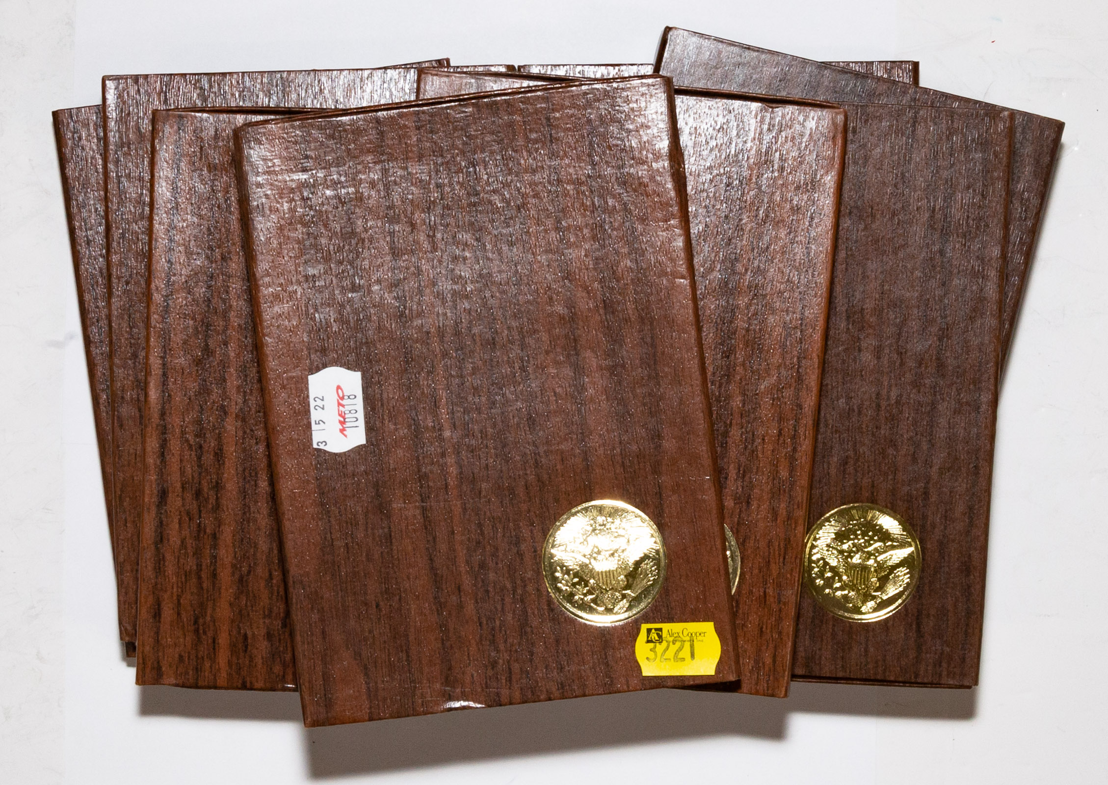 EIGHT IKE SILVER DOLLAR PROOF BROWN