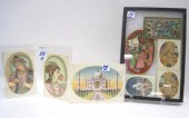 EIGHT ISLAMIC OIL PAINTINGS: o