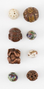 EIGHT JAPANESE OJIMEEIGHT JAPA