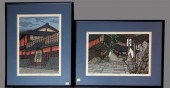 EIGHT JAPANESE SOSAKU HANGA (C