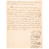 EIGHT JUDGES, SIGNED PETITION,