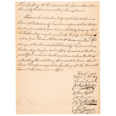 EIGHT JUDGES, SIGNED PETITION,